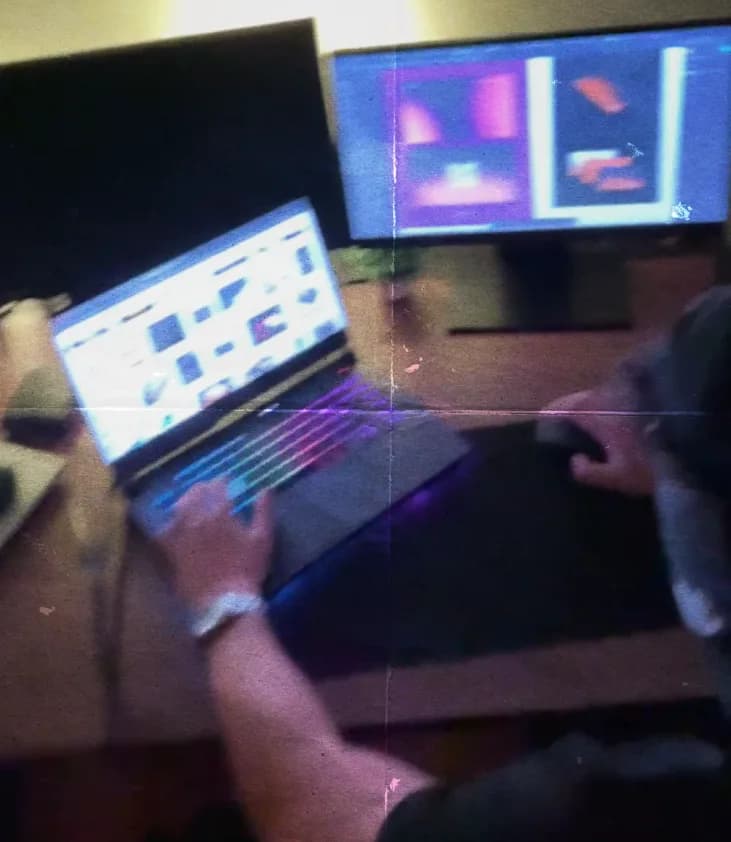 Me coding