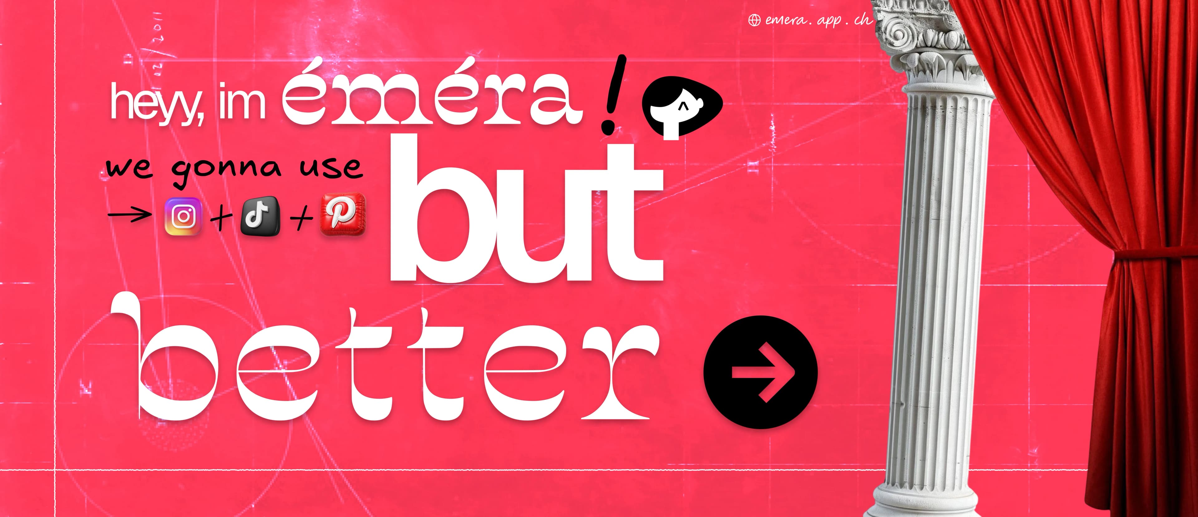 UI UX design for Emera TikTok and Instagram Reel saving app