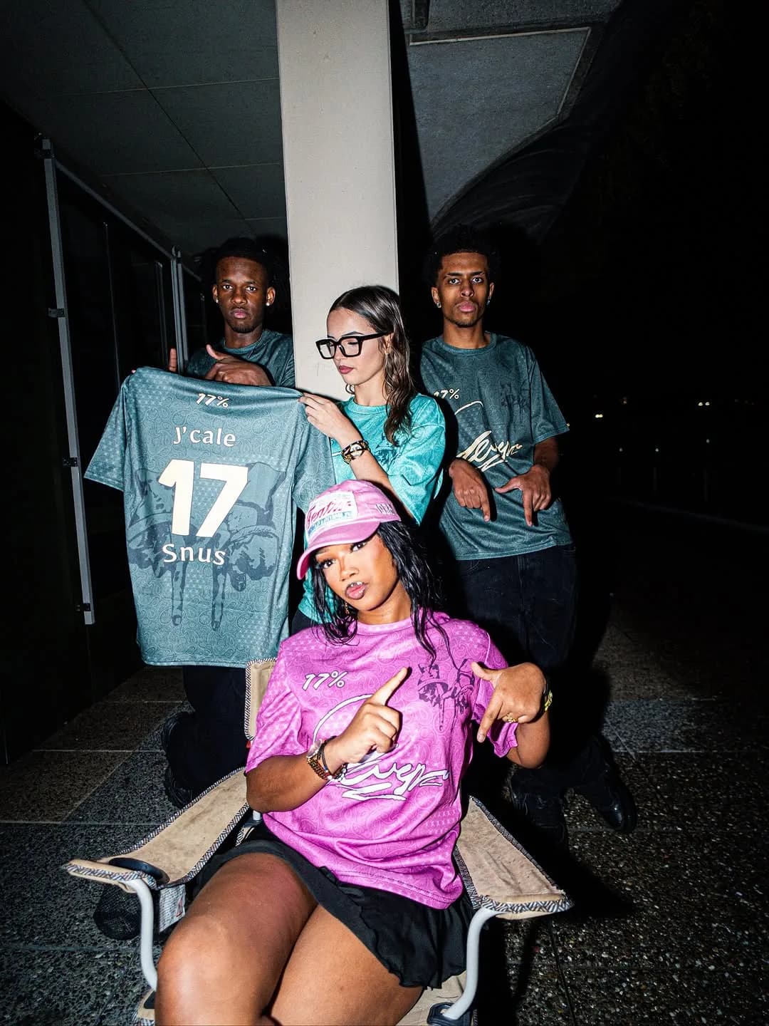 17% Streetwear Jersey Collection Design
