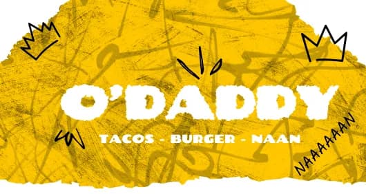 O'Daddy Yellow Texture & Branding Header