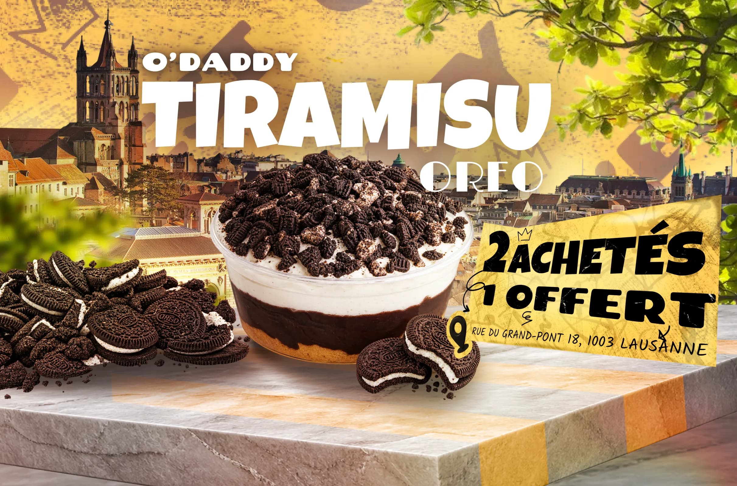 O'Daddy Tiramisu Oreo Promo